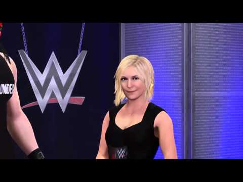 WWE 2K16 - My Career The Authority VS Sting