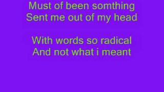 These four walls- Miley Cyrus- Lyrics