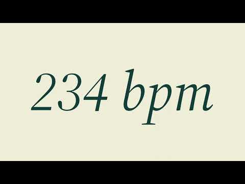 Metronome - 234 bpm