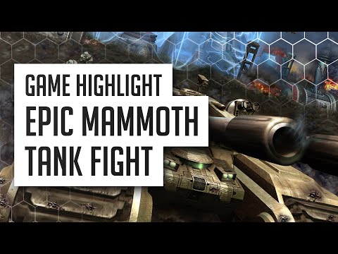 [C&C3: Kane's Wrath] Game Highlight - Epic Mammoth Tank Fight!