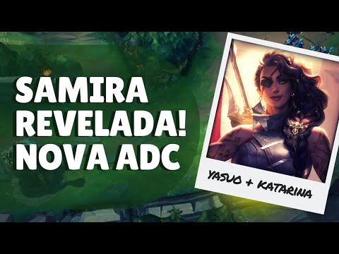 ANÁLISE COMPLETA DA SAMIRA, NOVA ADC! TODAS HABILIDADES REVELADAS