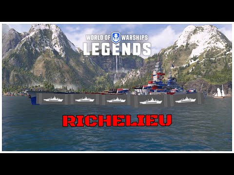 world of warship legends RICHELIEU REVIEW