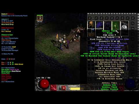 Diablo II Eastern Sun HC -MeleeSorcHC -Ep 4 -A1 Norm