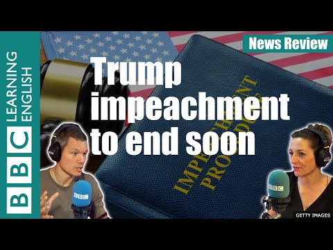 トランプ弾劾裁判が幕を閉じるBBCニュースレビュー (Trump impeachment trial comes to a close: BBC News Review)