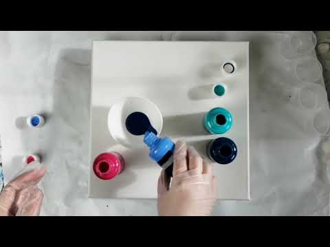 Acrylic Pour with Master's Touch Pre-Mixed Paints