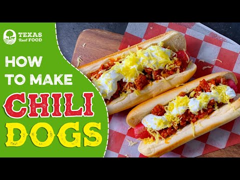 How to Make Chili Dog | Chili Hot Dog Recipe
