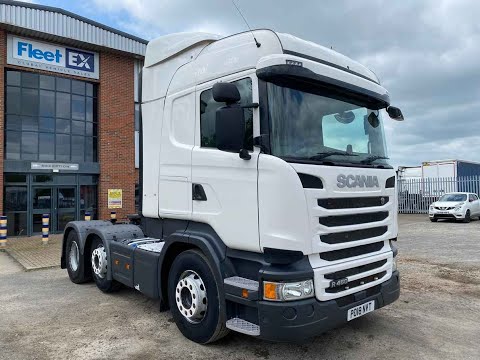 SCANIA R450 *EURO 6* HIGHLINE 6X2 TRACTOR UNIT 2018 - PO18 NVT