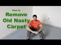 Easy Way to Rip Up Carpet Mobile Home