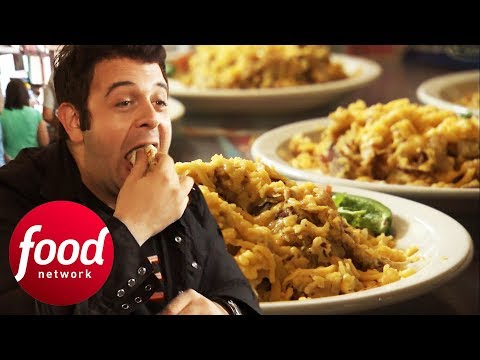 Adam Struggles To Eat His Way Through 8 Massive Don Juan Tacos | Man v Food