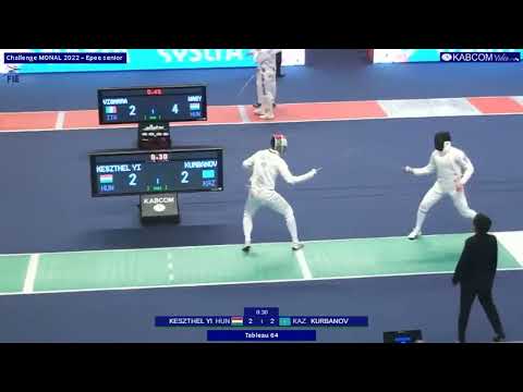 Challenge Monal 2022 SME - L64 - Keszthelyi HUN v Kurbanov KAZ