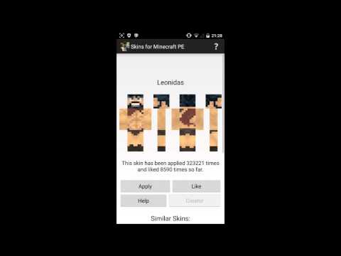 Skins for Minecraft PE Video