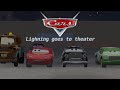 Lightning Mcqueen And Sheriff Are Going To Radiator Springs Theater Blender Render 3D Animation