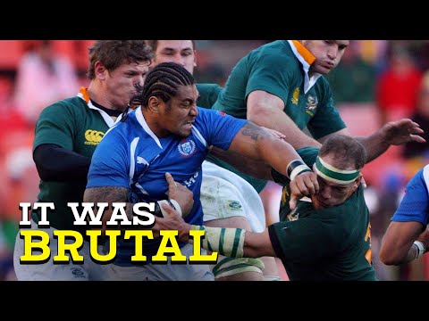 The most violent rugby match of the professional era