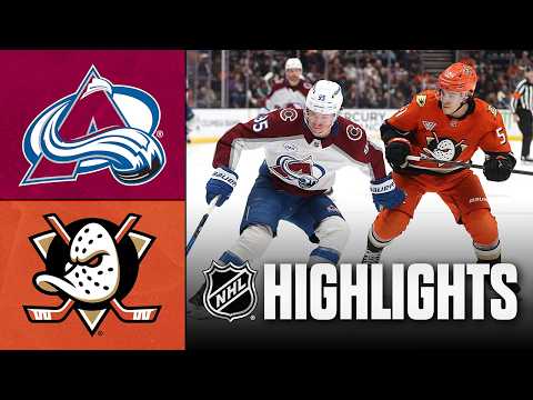 Avalanche vs. Ducks | NHL Highlights | March 03, 2026
