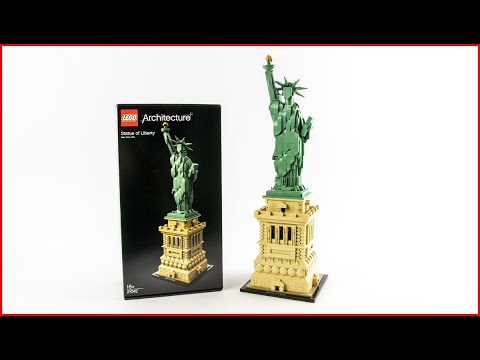 Vidéo LEGO Architecture 21042 : La Statue de la Liberté