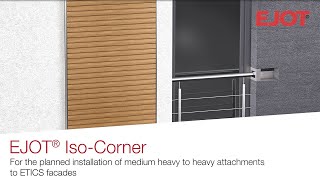 EJOT Iso-Corner rögzítőkonzol