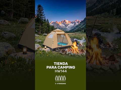 Casa de campaña plegable Verde para 1 persona HW106-GN