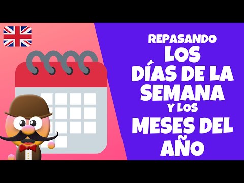 LOS DIAS DE LA SEMANA Y LOS MESES DEL AÑO EN INGLÉS (CON EJERCICIOS) - INGLÉS PARA NIÑOS CON MR.PEA.