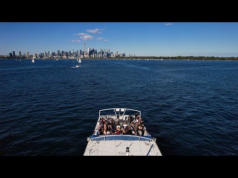 Toronto Aerial View | Techno Without Borders | Boat Party