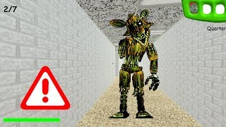 PHANTOM FOXY takes over Baldi's Basics?