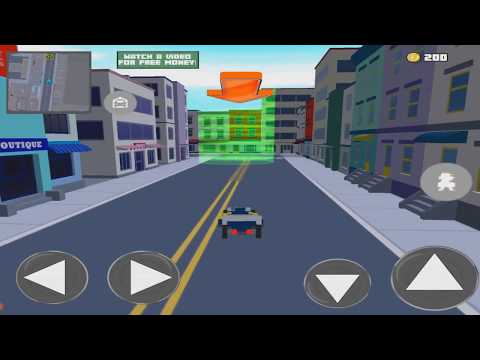 Blocky Racing: Undercover Agent Video