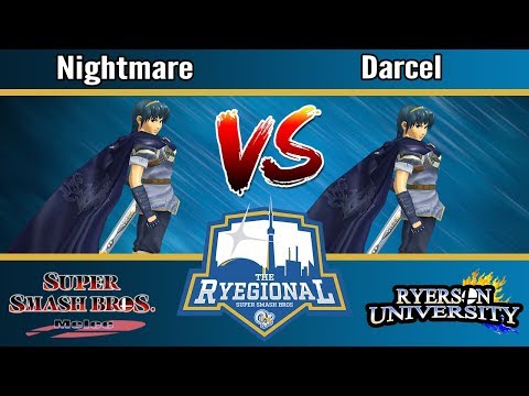 The Ryegional - Nightmare (Marth) vs Darcel (Marth) - Winners Round of 16