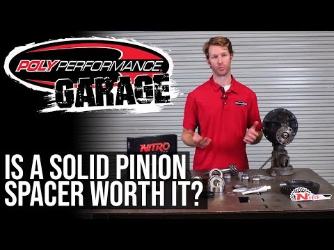 POLY PERFORMANCE GARAGE | Episode 3: Solid Pinion Spacer Overview
