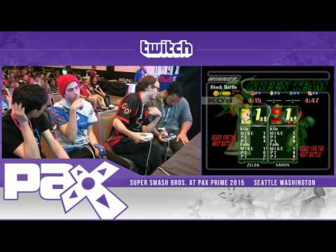 S@P - COG MVG | Mew2King & HugS Vs. Nintendude & Westballz - SSBM Winners Semis - Smash Melee