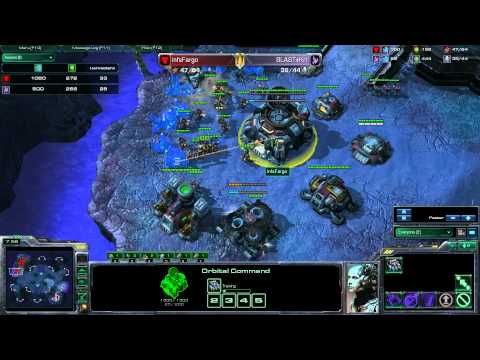 SC2 Replay 45 -- BLAST+Krr [P] v infsFargo [T] on Shakuras Plateau.avi
