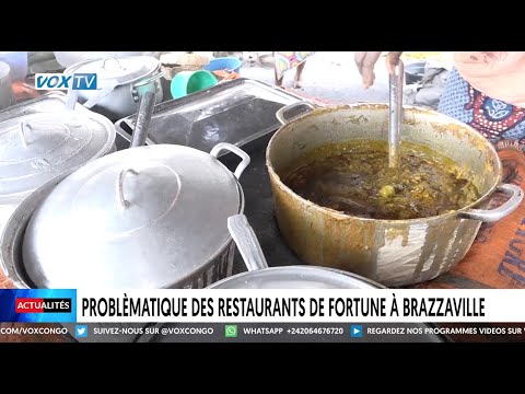 Problématique des restaurants de fortune à Brazzaville