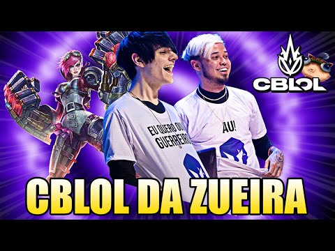 RED PROVOCA KEYD e PARTIDA MAIS disputada da HISTÓRIA - CBLOL DA ZUEIRA
