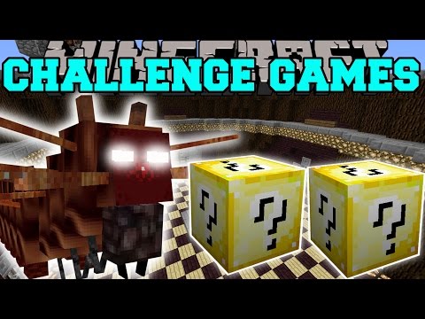 Minecraft: CATERKILLER CHALLENGE GAMES - Lucky Block Mod - Modded Mini-Game