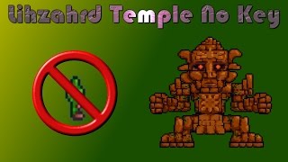 Terraria Tutorial | How To Get Into The Lihzahrd Temple No Key!