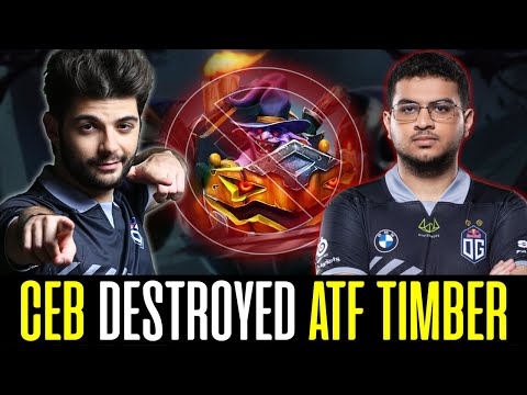 Only CEB can stop AMMAR's TIMBERSAW - OFFLANE Battle DOTA 2