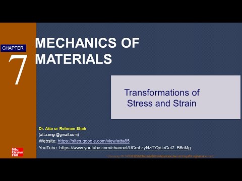 Chapter 7 | Transformations of Stress |  Mechanics of Materials 7 Edition | Beer, Johnston, DeWolf