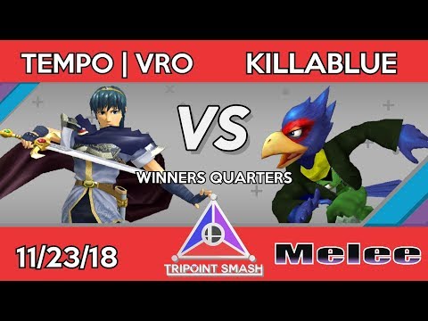 Tripoint Smash 37 - Winners Quarters - Vro (Marth) Vs. Killablue (Falco)