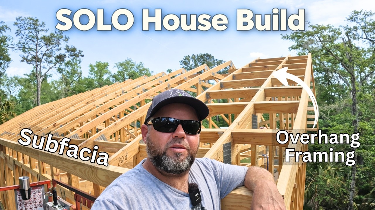 Subfacia And Overhang Framing. SOLO House Build