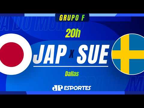 Japão x Suécia – AO VIVO – 25/06/2026 – Copa do Mundo