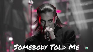 Somebody Told Me 有人告訴我 - Måneskin 天際月光樂團 Lyrics Video 英繁中字