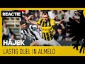 REACTIE | Hájek over lastige wedstrijd in Almelo