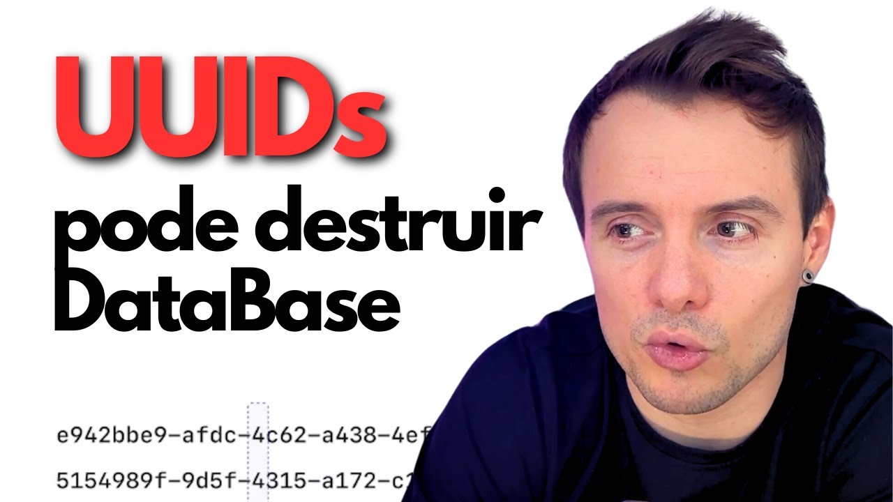 só dizer “Stop Using UUIDs” é uma péssima dica