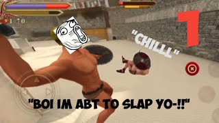 Gladiator glory (Game play) - part 1 this game looks really familiar...