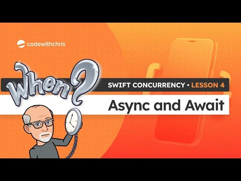 Swift Concurrency Lesson 4 Async and Await