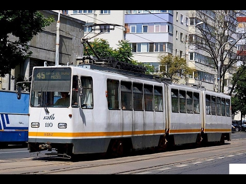 Cab view Linia 45 : Mezeș - Gara de Nord.