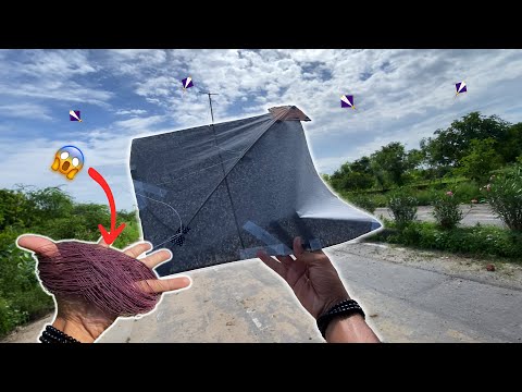 Road par Patang Loot li 😱 *Caught Kite* | Manjha | Kite Looting #kite #caughtkite