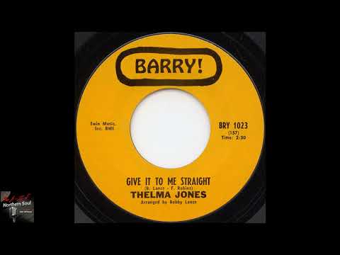 Thelma Jones - Give It To Me Straight - (1968)
