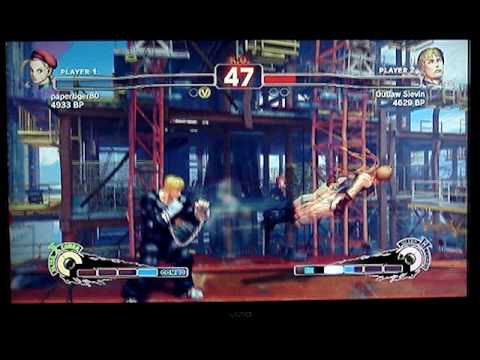 SSF4: Lost Fragment (Cammy) vs Zlatko (Cody) - GAF XBL 3 vs 3 Team Tourney - Set 1