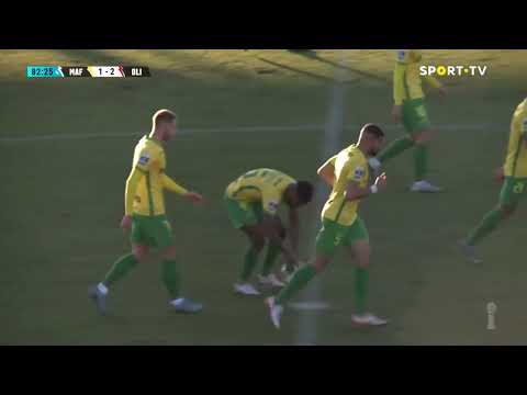 Golo Pedro Lucas: CD Mafra (1)-2 UD Oliveirense - Liga Portugal SABSEG | SPORT TV