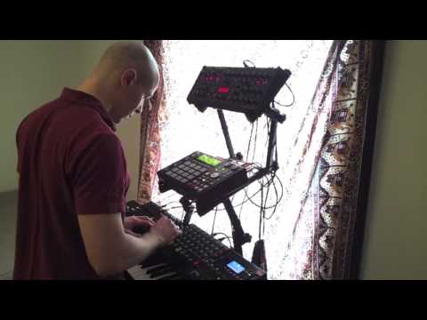 Live Synth Jam - Sasha ft. Krister Linder Cut Me Down Remix