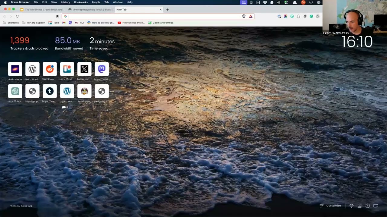 The WordPress Create Block tool